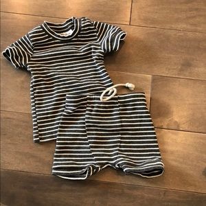 Mebie baby two piece set 3-6